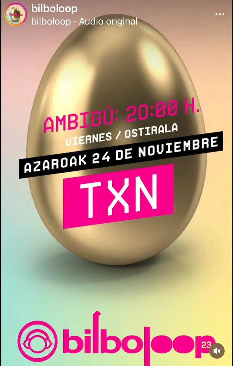 Tx0riak's tweet photo. ADI! Ostiralean 20:00etan, esperimentazioan sakonduko dugu. On Friday at 8:00 p.m. El viernes a las 20:00h. #TxN #esperimental #presound #2023 #bilboloop #ambigubilbao #azaroak24 #24noviembre https://t.co/n59o0O4E6o
