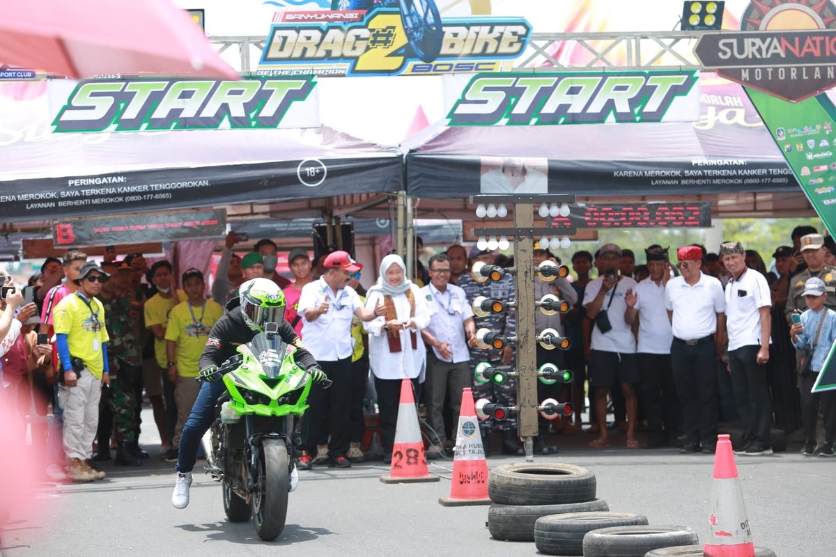 Ratusan Pembalap se-Jawa, Bali, dan NTT Ikuti Banyuwangi Drag Bike 2023 dlvr.it/Sz3wBN