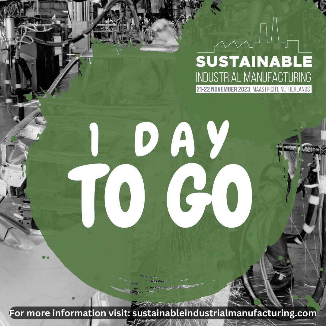 SIM_Event's tweet image. There is exactly 1 day to go until SIM Europe &apos;23. SIM offers delegates a deep-dive into the latest solutions for sustainable manufacturing, break-through technology, &amp;amp; the future direction of industrial processes.

Register here &amp;gt; bit.ly/3DiIMWV

#SIMeurope23
