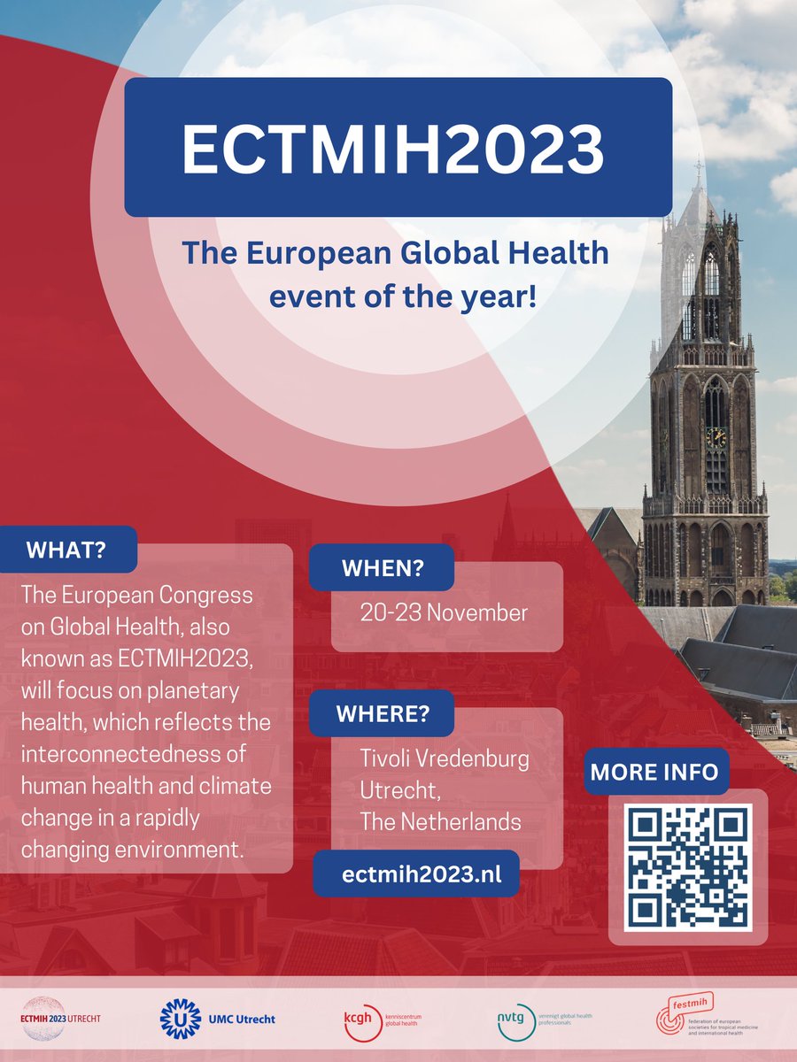 First day of #ECTMIH2023! @ADVANCE_TB & @INNOVA4TB members will be attending & have a round table dedicated to #Tuberculosis in the context of the #COVID19 pandemic What have we learned? How can we use this to strengthen #TB control? #GlobalHealth #PlanetaryHealth #HealthEquity
