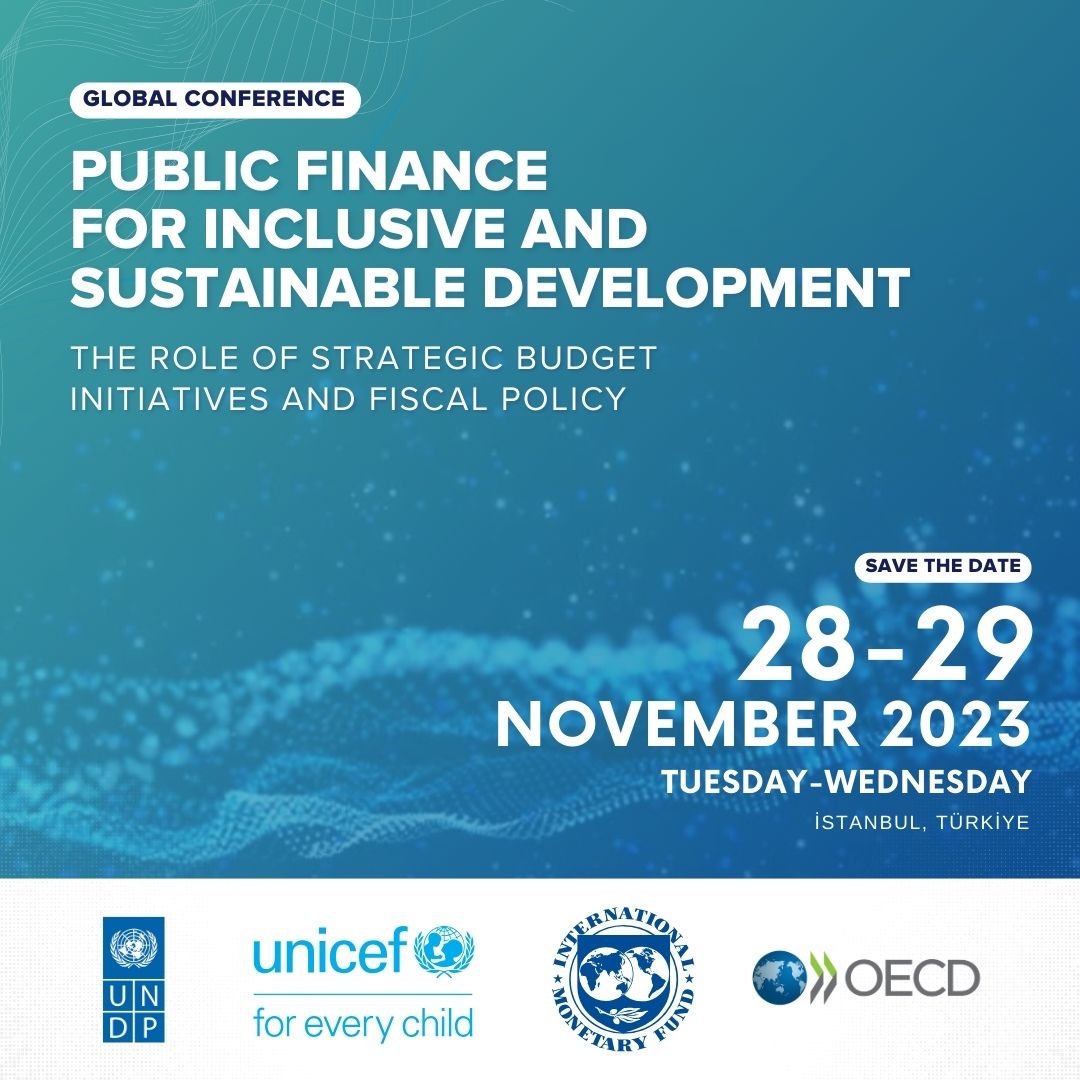 How can public financial management accelerate progress towards the #SDGs? 📢 @IMF, @OECD, @UNICEF & @UNDP event gathers #MinistriesOfFinance, #CivilSociety to discuss importance of inclusivity when creating budget initiatives & #FiscalPolicy Watch📺 bit.ly/46ioppF