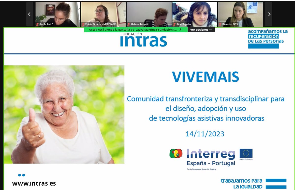 Fundacion_UVa's tweet photo. El proyecto @poctep #VIVEMAIS celebra su 1ª reunión. 🎯Objetivo: crear una comunidad transfronteriza y transdisciplinar para el diseño, adopción y uso de tecnologías asistivas innovadoras.
Funge somos beneficiarios y llevaremos a cabo actuaciones en #FablabUVa. Coordina @fintras https://t.co/vvLn38dbFx