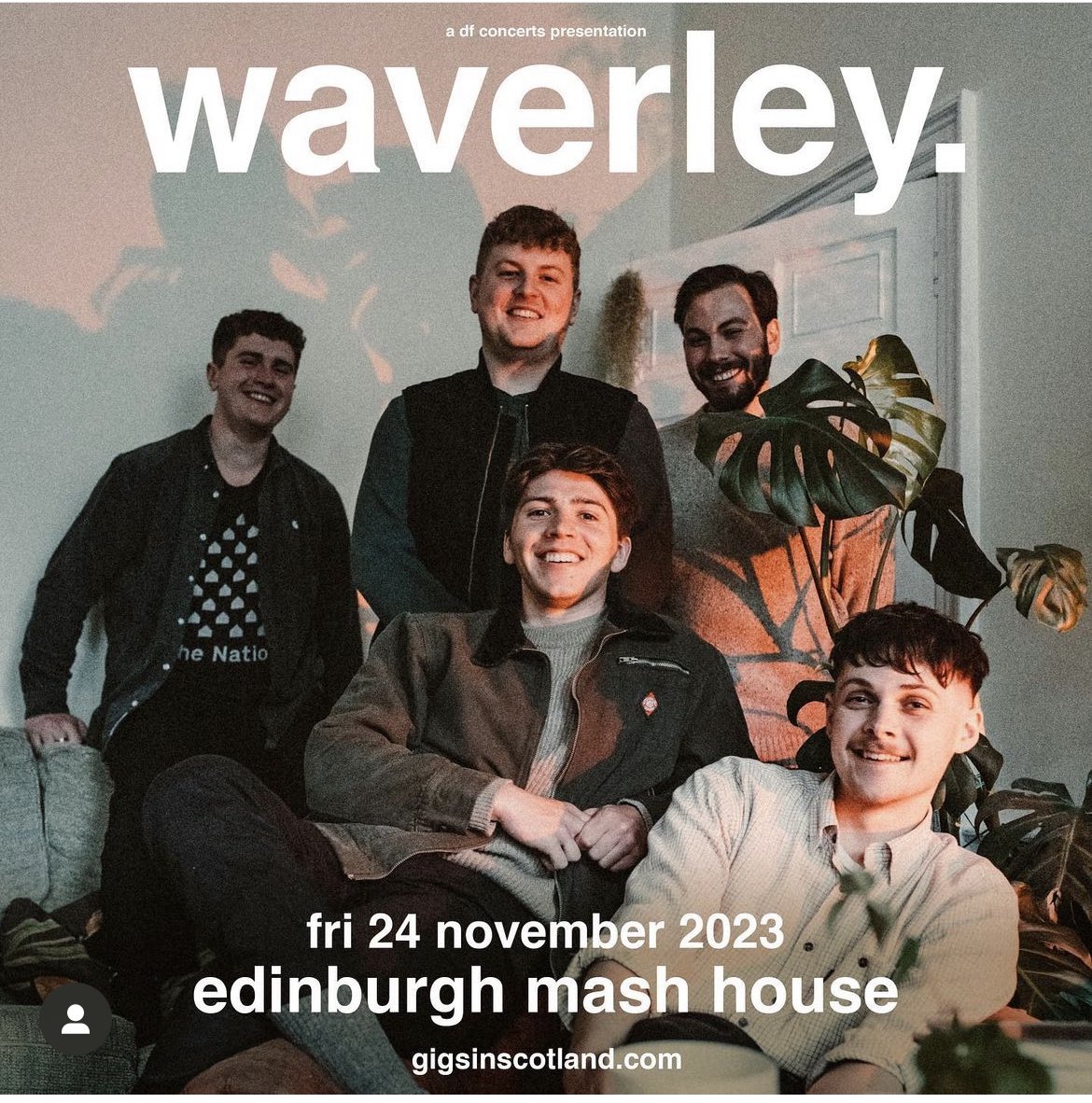 Cracking weekend of @waverley_band instores at @assai_glasgow, @assai_edinburgh & @waxandbeans, next up… a headline show @themashhouse. 🙌