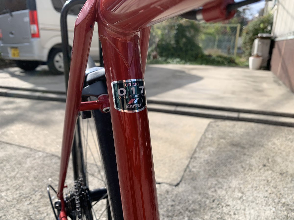 HMH06 KAISEI CR-MO 019E カイセイ ロードバイクフレーム フレームのみ