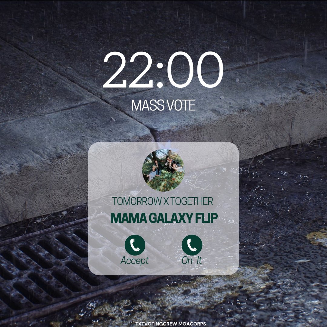 🚨M△SS V〇TING 10pm-12am KST🚨 🎯Rank 1 🔅M△M△ Galaxy Neo Flip Artist ➙ mnetplus.world/community/vote… ➙ Vote minimum 10 accounts ➙ Use ✈️ or router method to change IP TWERK NO BRAKES #MOARushRide #MOAisONE #TOMORROW_X_TOGETHER