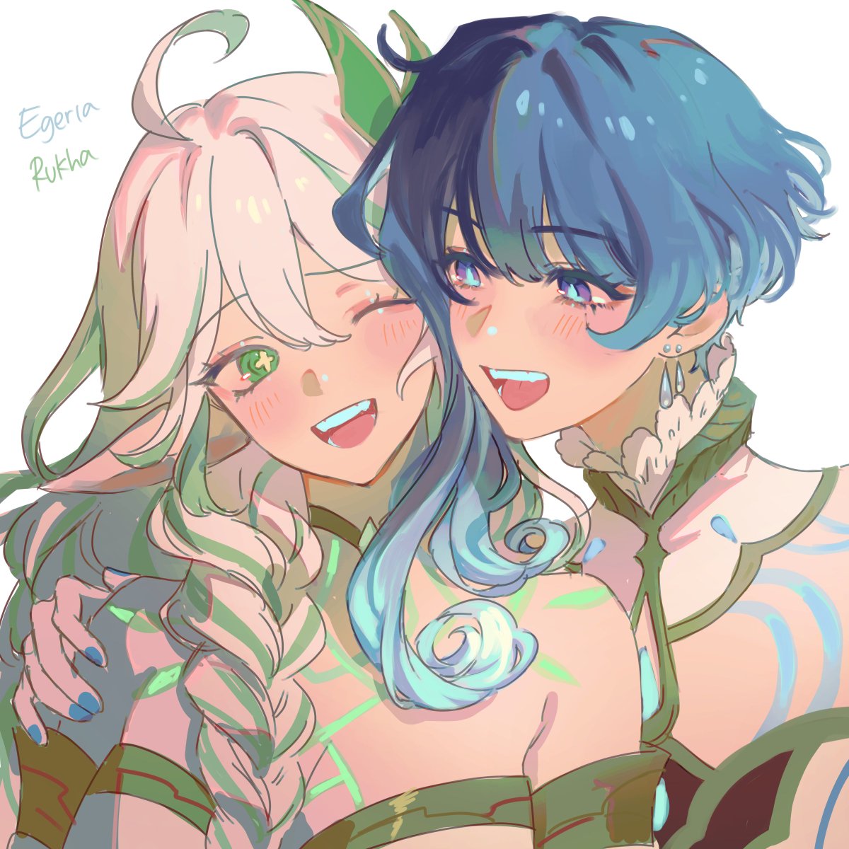 Egeria (fanmade) and Rukhadevata