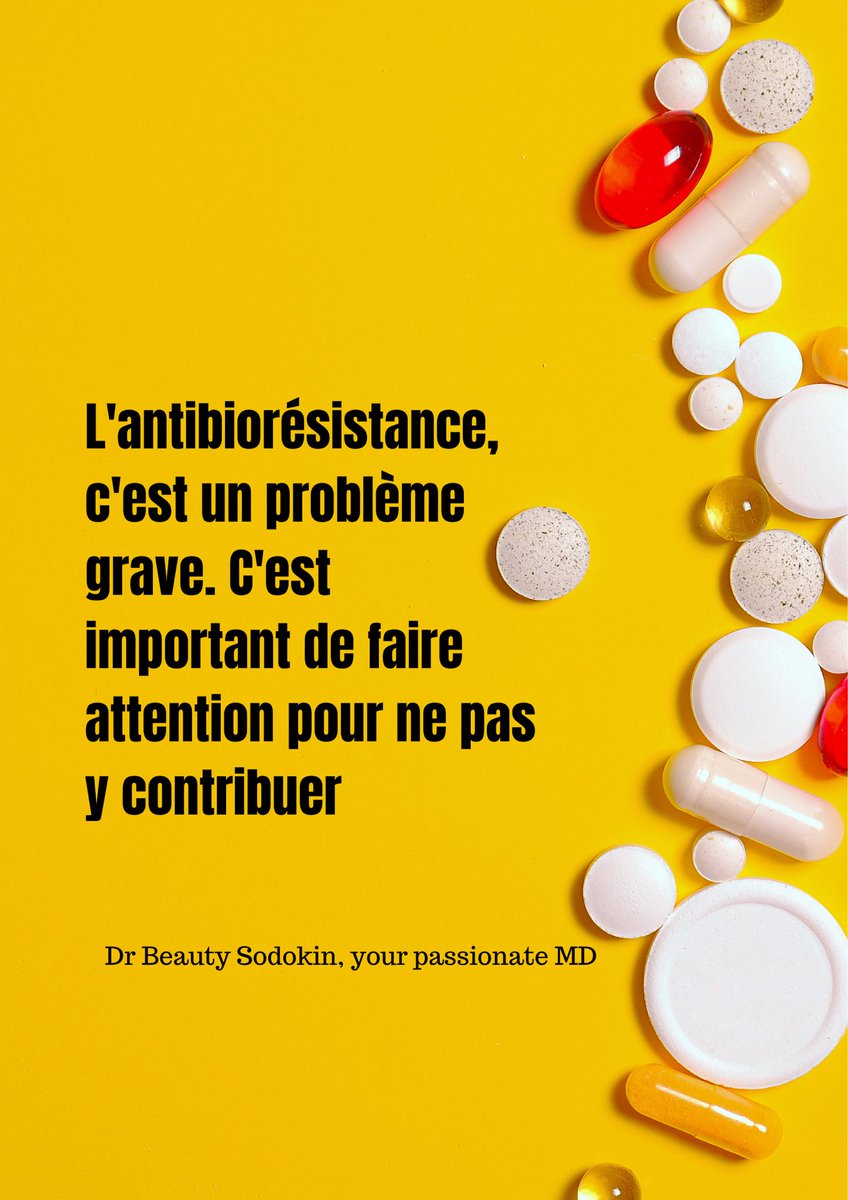 beauty_sodokin's tweet photo. 👩‍⚕️👨‍⚕️Quand on est médecin ou pharmacien, notre entourage a cette facilité de demander qu’on leur prescrive ou recommande un antibiotique. 99 % des réponses seront sans doute non.

Mais dans un premier temps, le demandeur l’assimile à de la méchanceté. Mais ce n’est pas le cas, ⤵️ https://t.co/J8itMpd8Mm