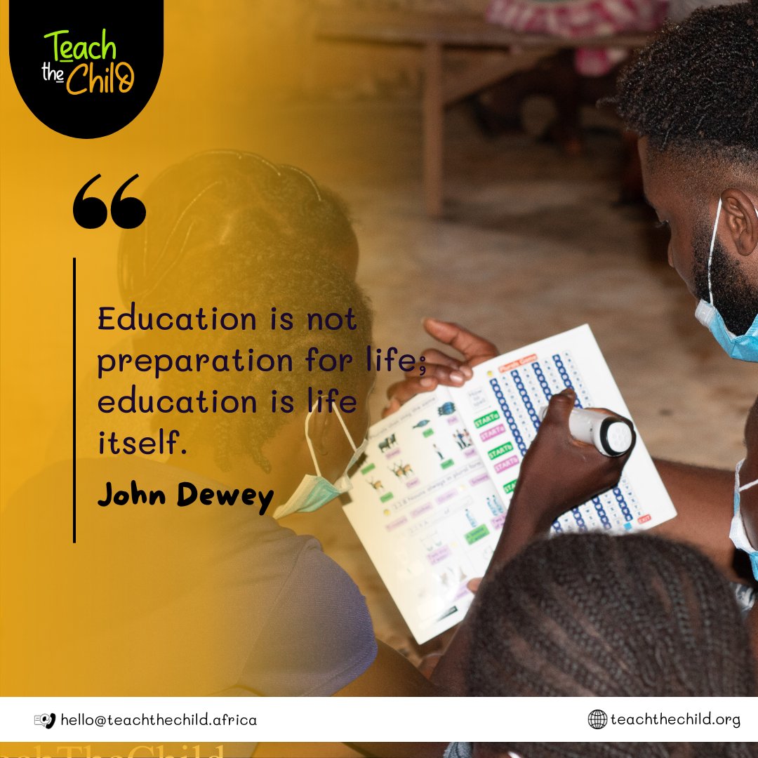 teachthechild_'s tweet photo. Empowering every child not just for a future, but for their present.
At Teach the Child, we believe education isn't just preparation for life; it's life itself. π±β¨
#TeachtheChild #LearningSpaces4SDG4 #TaRL #Africa #SDG4 #educationinnigeria #mondaymotivation #education https://t.co/p85q135SzE