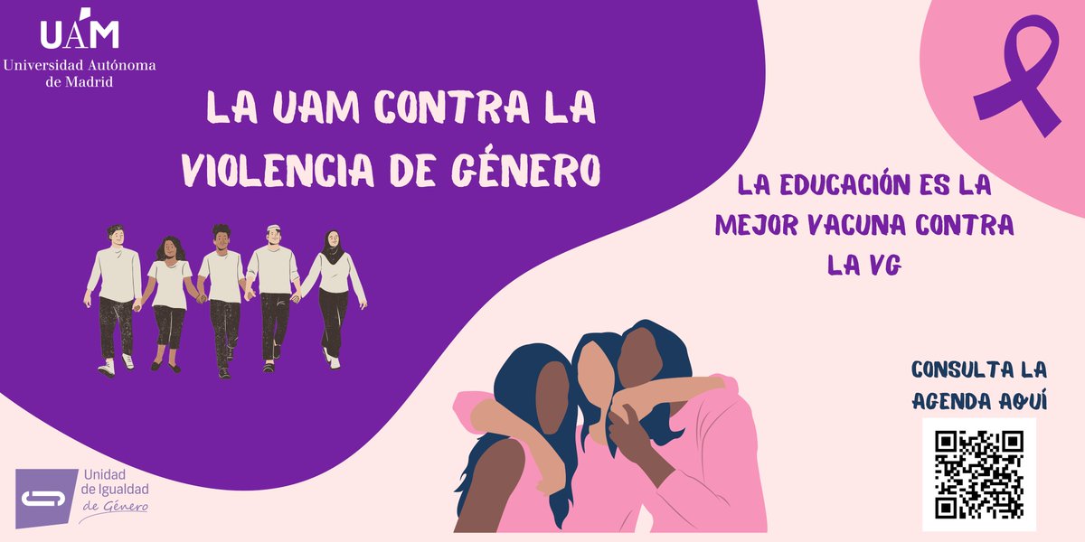 El 25 de Noviembre se conmemora el Día Internacional de la Eliminación de la Violencia contra las Mujeres. 
Puedes consultar todas las actividades que se van a celebrar en la UAM en torno a este día aquí: uam.es/uam/25n-2023-u…