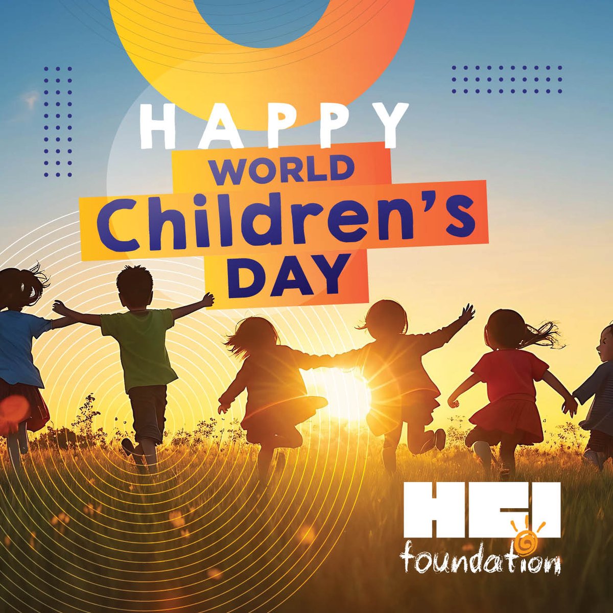 Happy World Children's Day 2023! 

Let's celebrate the incredible potential of our youth. Every child deserves a bright future filled with love, education, and opportunities. 

#WorldChildrensDay #ChildrensDay2023
