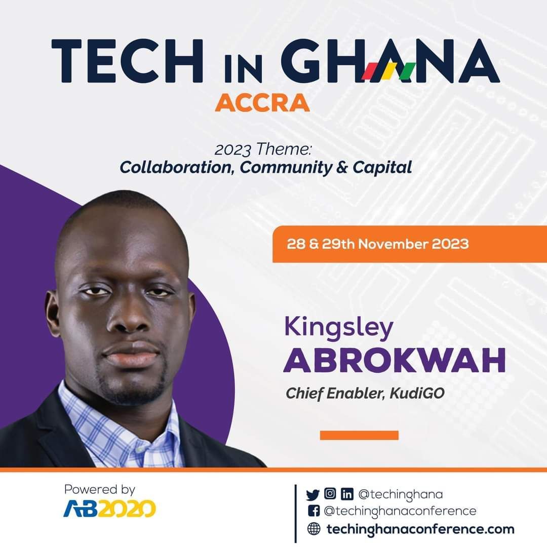 Join us at the Accra Edition of the Tech in Ghana Conference on November 28th and 29th, where our esteemed CEO, Kingsley Abrokwah, will be sharing valuable insights on Verifibuy.

Discover why #socialcommerce and #conversationalcommerce are gaining momentum in #africa.