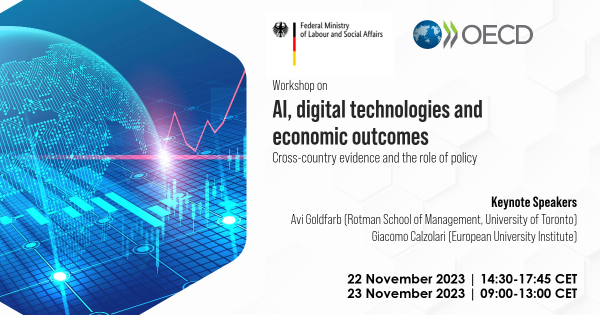 OECDinnovation's tweet image. Want to learn more about how policies can boost #AI and #TechnologyDiffusion for more prosperous and inclusive economic outcomes? Join us online on 22-23 Nov. for a workshop w/ keynote speeches by @avicgoldfarb &amp;amp; G. Calzolari.
✅ Agenda/registration: oecd.org/digital/worksh…
🧵6/6