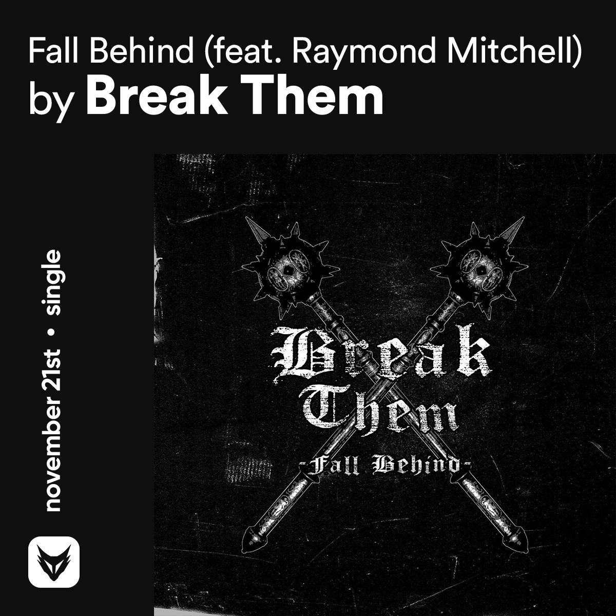 FOXCOREisdead's tweet photo. // Tuesday singles: November 21st

@Northlane — Dante
#BreakThem — Fall Behind (feat. #RaymondMitchell of #Dispute) https://t.co/daPrxw7oRT