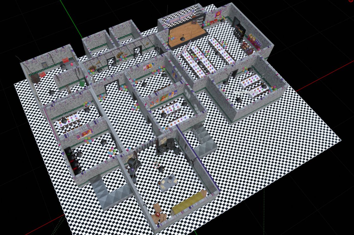 ToastyTheFox1's tweet photo. Im almost done!
#fnaf #fnaf2 #fnafmap #fnaf2map #blenderfnaf #fivenightsatfreddys https://t.co/KcCXCUSfv3
