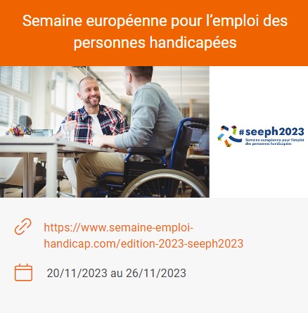 #Poleemploi et #Capemploi🤝 mobilisés  #SEEPH2023  du 20-26 novembre. Au programme ce matin 🧾
🎯 Atelier Comment aborder son handicap en entretien  en visio 💻#hem.