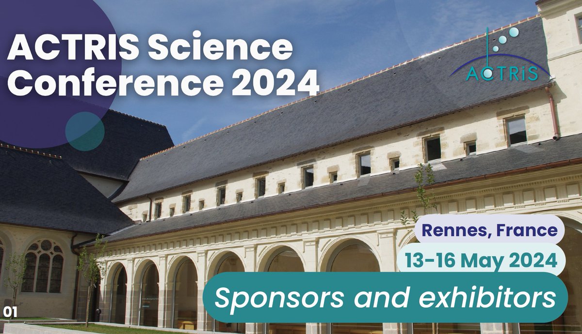 🗣️Opportunity Alert! ✨Join us as exhibitors and sponsors at the #ACTRIS Science Conference 2024! 🚀 Showcase your expertise & connect with industry pioneers🤝 Let's shape the future of atmospheric science together! Learn more and secure your spot now: actris.eu/ASC2024/Exhibi…