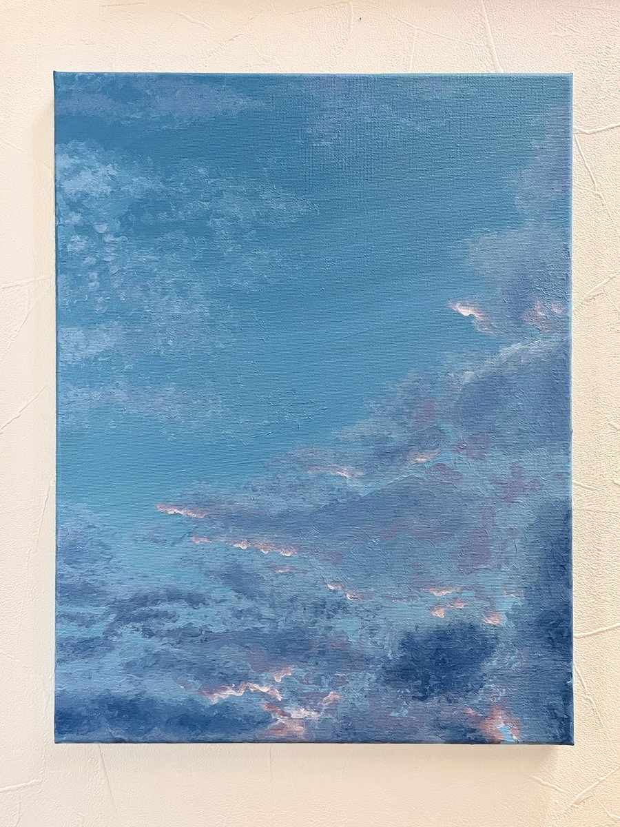 Akaneart2's tweet photo. 夕暮れ前
#夕暮れ前
#アクリル画
#夕空
#beforsunset
#Artist #drawing #imagination #design #デザイン #アートのある暮らし #デザインアート #私の世界 #瞑想 #想像の世界 #アナログ画 #原画販売 https://t.co/k6oreatCIs
