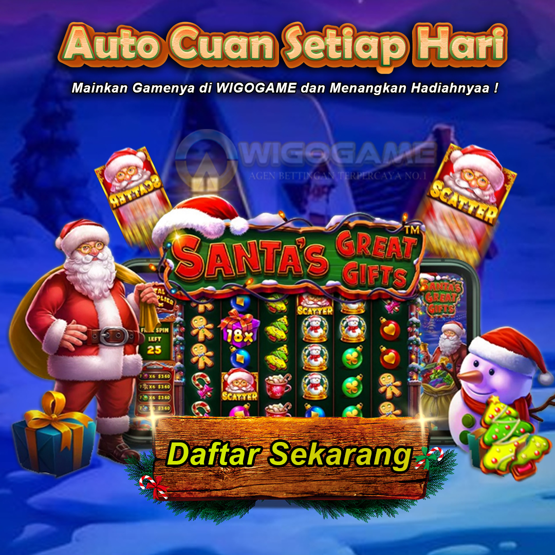 LTandria's tweet photo. Wigogame - Ini Dia Game Yang lagi kasih cuan hari ini Dari Pragmatic Play Di #wigogame, "Santa's Great Gifts"

Jadi Tunggu apalagi langsung Mainkan Dan Menangkan madu nya di WIGOGAME!  LINK : https://t.co/GZVNUCsJTb https://t.co/vFcTsXIgMp