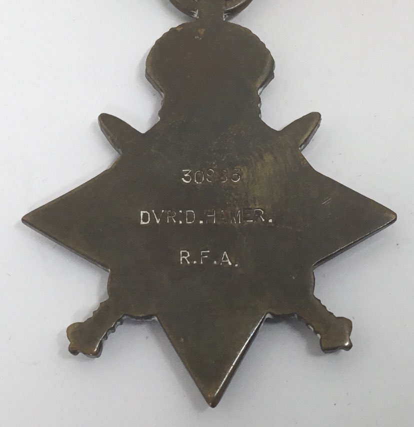 Not all wounds are physical. Dvr David Hamer of the Royal Field Artillery was discharged from service on November 28th 1914. Less than 1 month later he took his own life, leaving a wife and 5 children. He is commemorated at the Ferndale Cemetery in Glamorganshire.