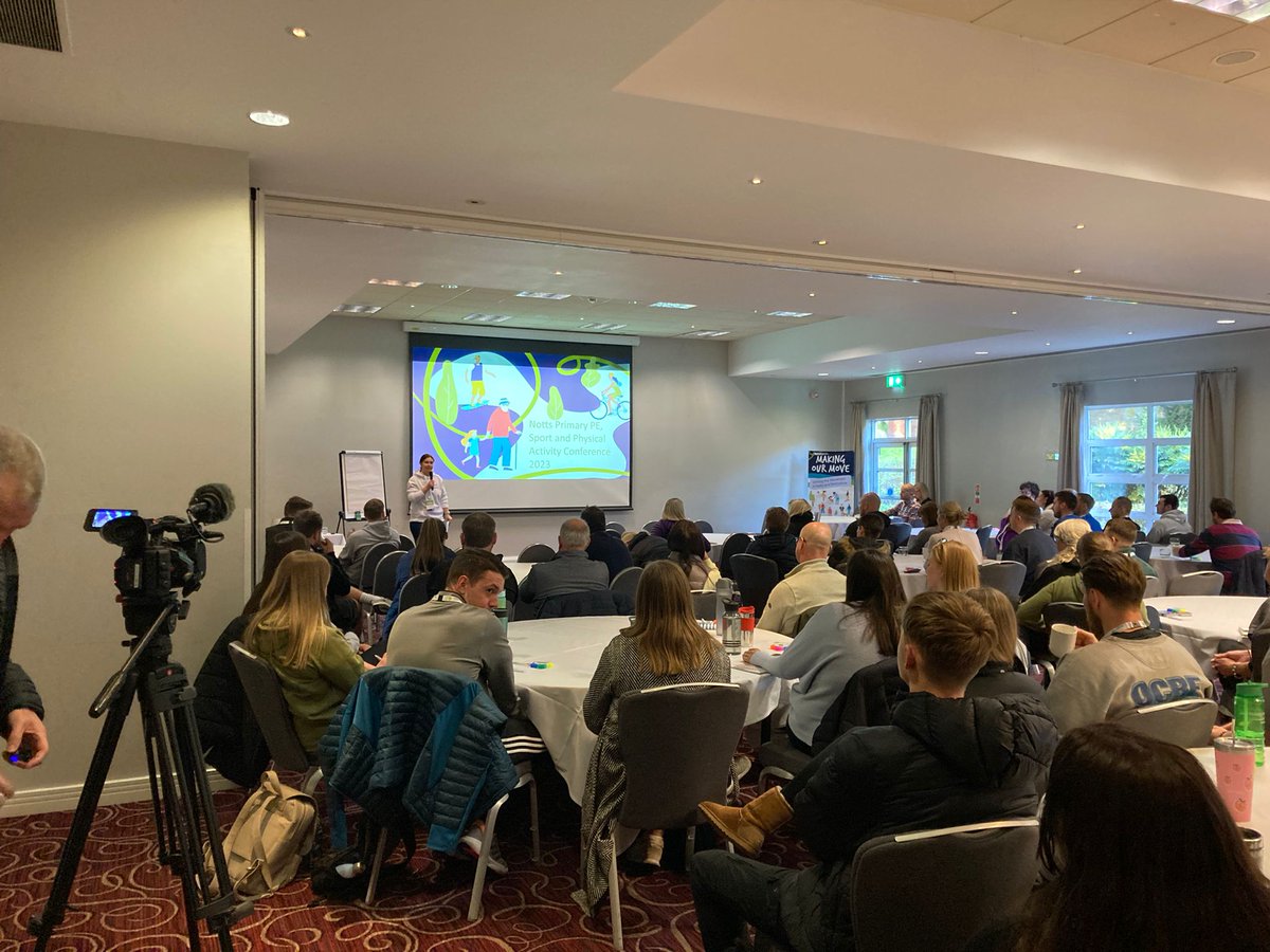 Active_Notts's tweet photo. A busy morning so far at the Notts PE, Sport and Physical Activity Conference #MakingOurMove https://t.co/duBrdNUvW2