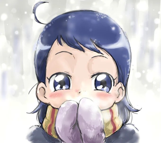 さむくなってきました。過去絵あいちゃん。 