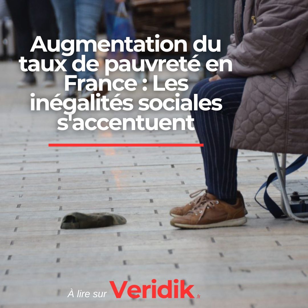 Dernières statistiques alarmantes : le taux de pauvreté en France a grimpé à 14,5% en 2021. 😢 Les conséquences de la pandémie de COVID-19 sont claires, les inégalités se creusent. 📊🇫🇷 A lire sur buff.ly/49L29I4 #Pauvreté #Inégalités #France #INSEE