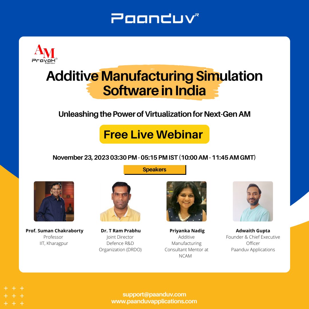 Additive Manufacturing Simulation Software in India

teams.live.com/meet/955953060…

#simulationsoftware #metal #computationalfluiddynamics #iitkharagapur #DRDO #addiivemanufacturing