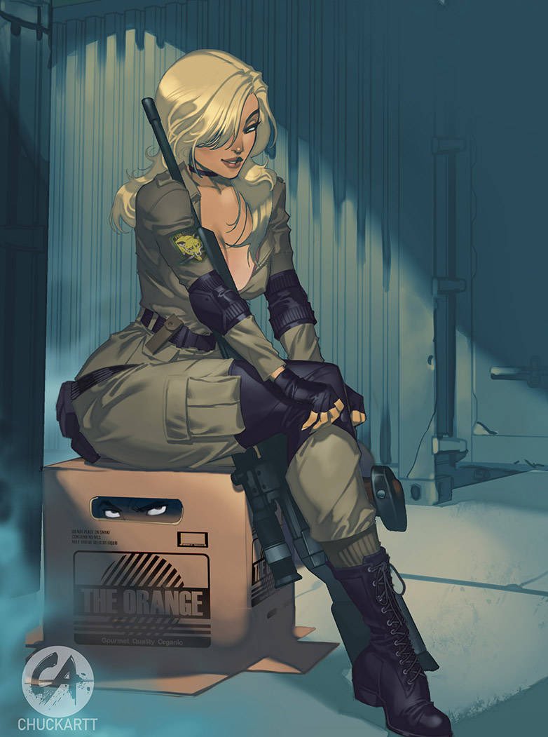 Changed up her hair color! I liked the silver, but some folks prefer more true to the original!