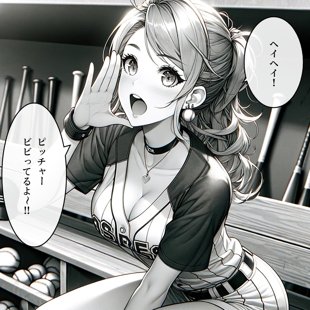 cioramens's tweet photo. いろんな女の子に罵倒される漫画です。44日目。ピッチャーびびってます。。 https://t.co/BzwfWIeDeT
