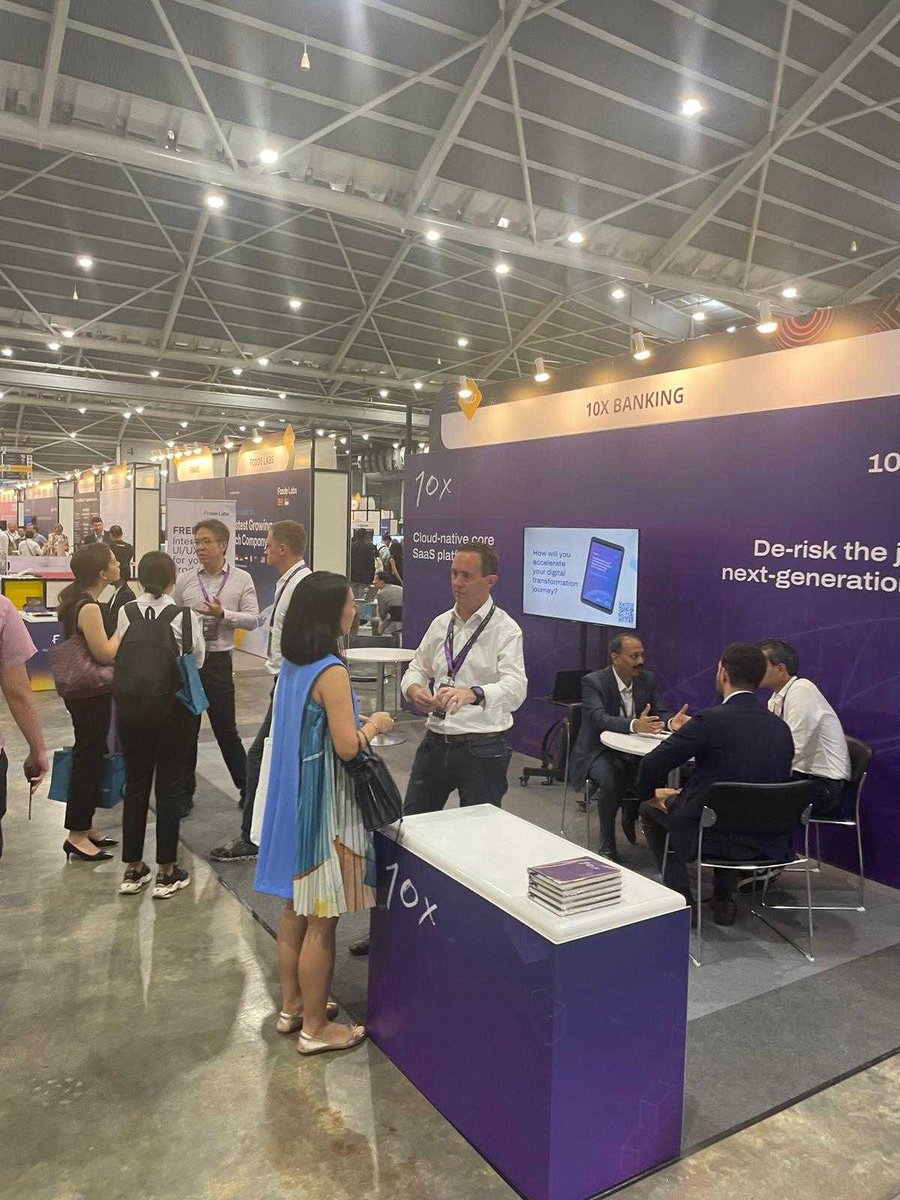 We had an incredible few days at Singapore Fintech Festival. Big thanks to everyone we connected with last week. #SingaporeFintechFestival #SFF2023 #Fintech #Singapore