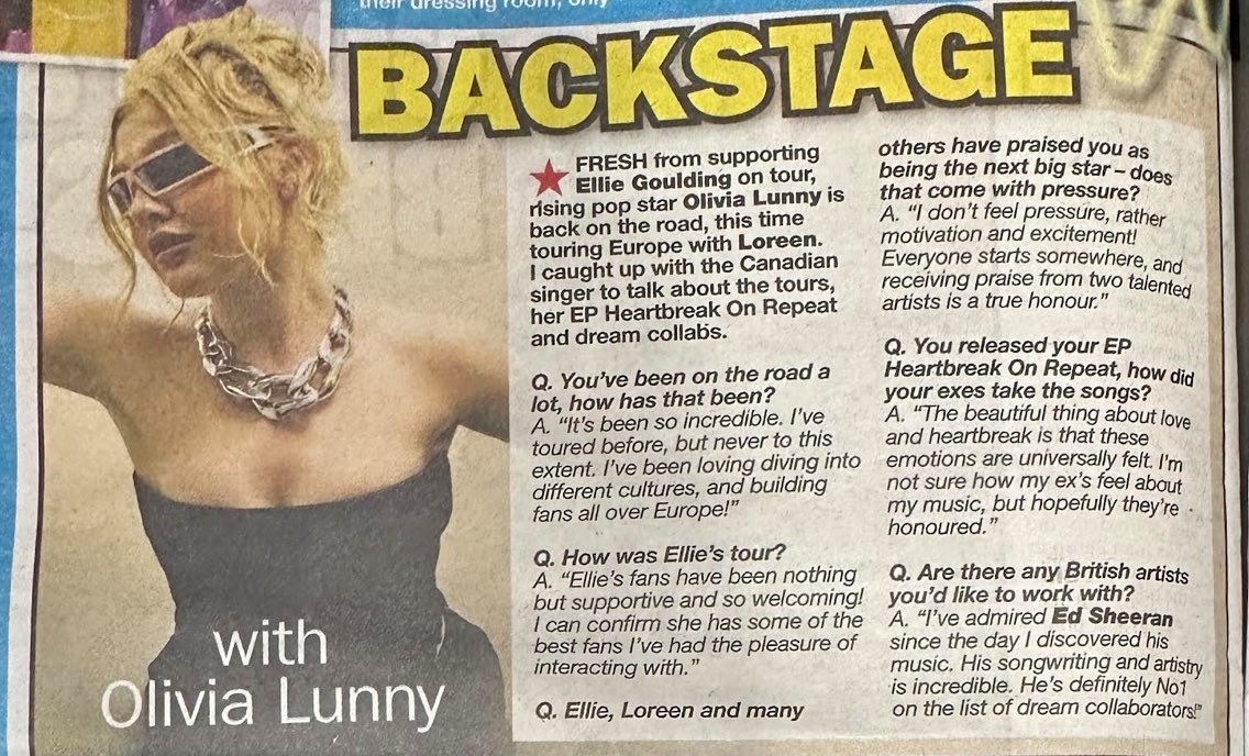 Look mum I’m in the paper!! <a href="/dailystar/">Daily Star</a> ❤️🥹