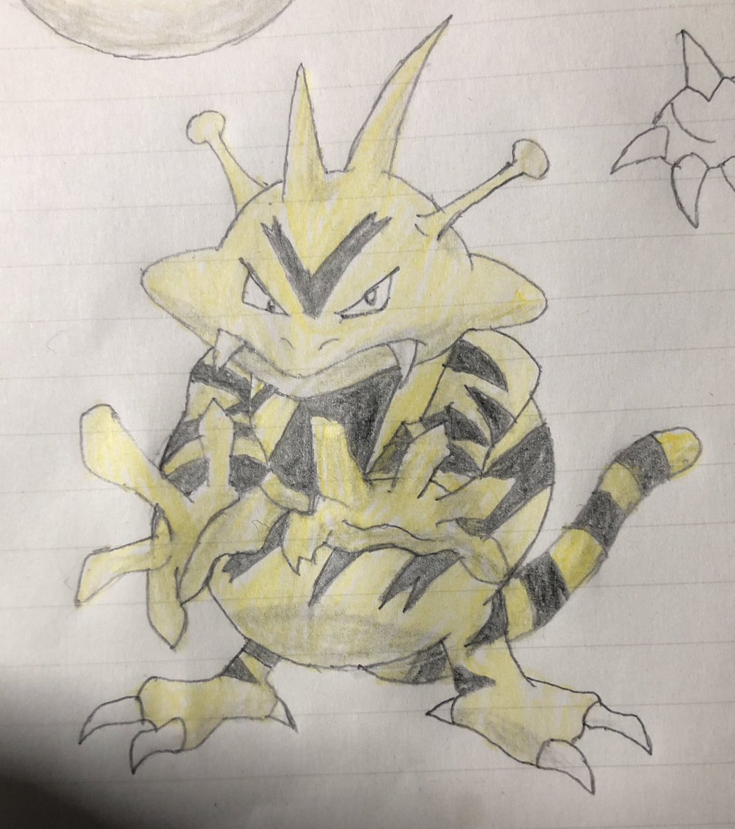 babuchaan__'s tweet photo. #エレブー
鳴き声がうるさい
ピカチュウのライバル
#pokemon #ポケモンSV #アナログイラスト #イラスト #ポケモン好きな人と繋がりたい #ポケモン絵描きさんと繋がりたい ＃イラスト好きな人と繋がりたい #ポケモン #ポケモン好きさんと繋がりたい #ポケモンDLC  #ポケモンSVゼロの秘宝 #electrabuzz https://t.co/TIUkjZs8f1