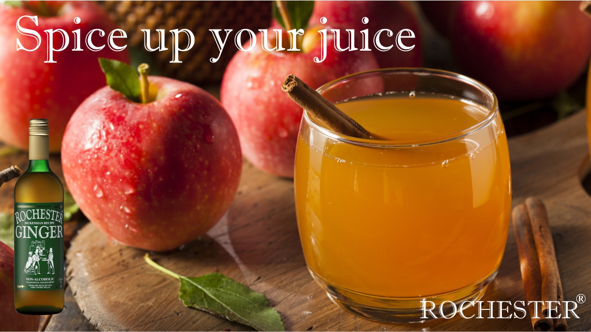 Gingerholics's tweet photo. Go on - give it a try!
Warmed apple juice with a shot of Rochester Dickensian ginger drink - just add a cinnamon stick for extra flavour...
Perfect non alcoholic replacement for spiced cider!
#spicedapple #noalcohol #ChristmasIsComing https://t.co/e5TMWzBFCM