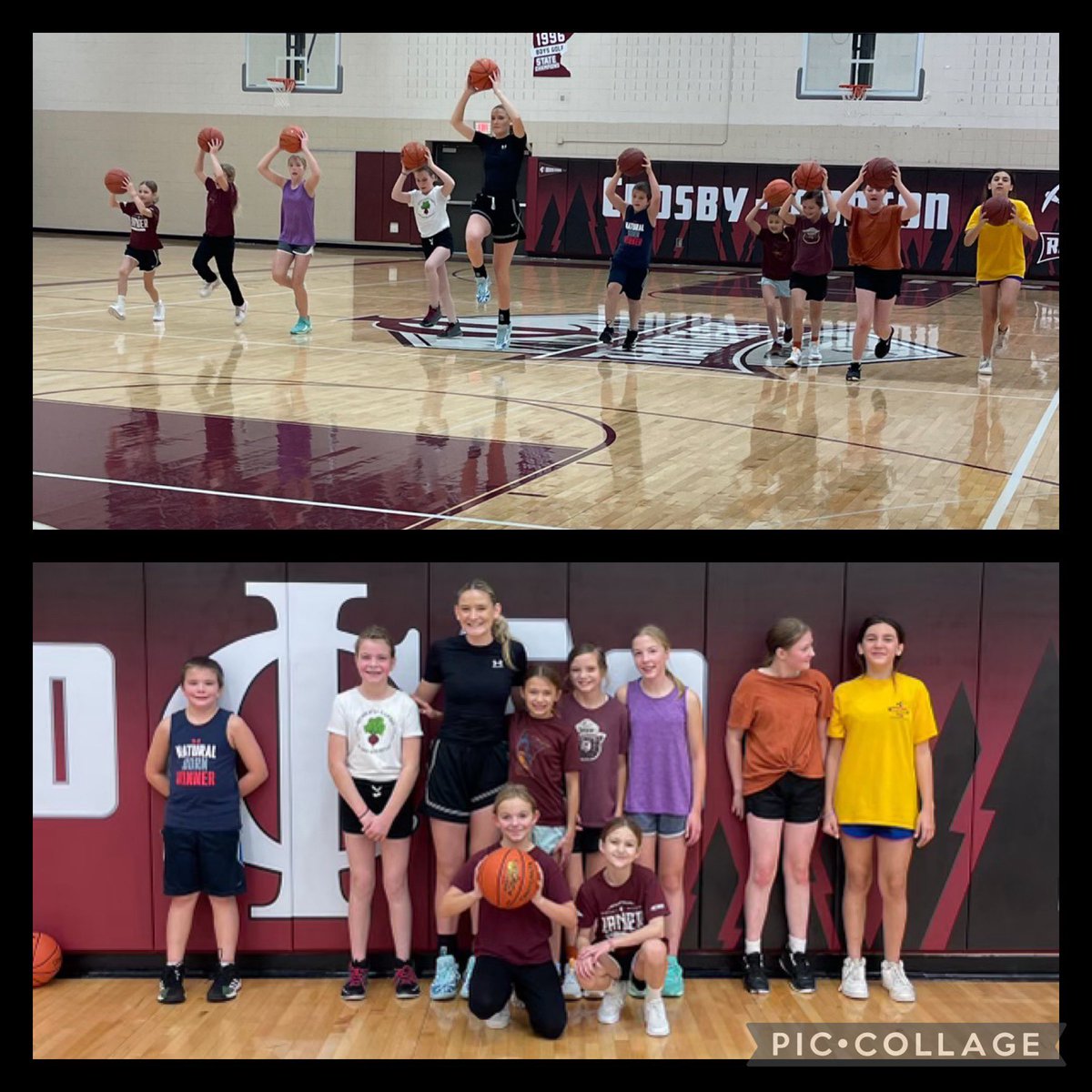 Had a great time working this weekend with some future Ranger hoopers!🏀 #GoCIGo #Rangerway