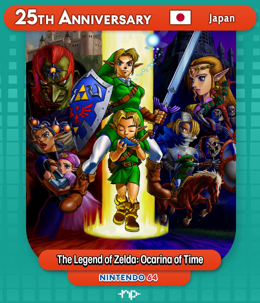 The Legend of Zelda: Ocarina Of Time 25th Anniversary