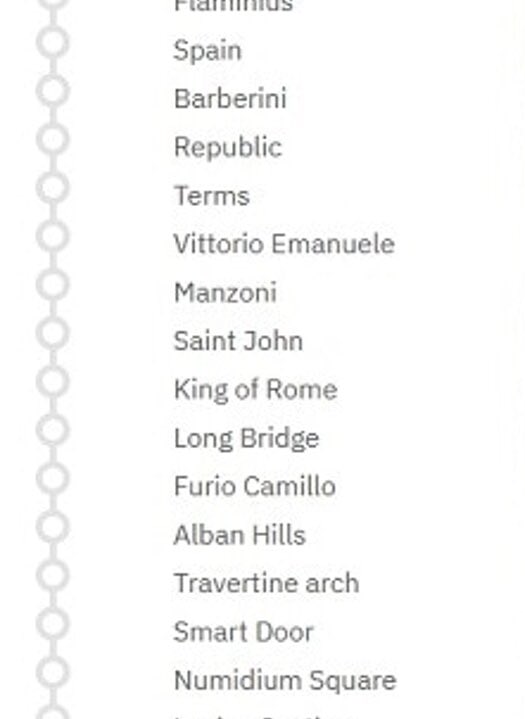Io sono due ore che rido per non piangere: il sito metropolitanadiroma.it mette una traduzione in inglese delle fermate.😂😂😂
Ditemi se è possibile l’hanno fatto con Google translate! Ora però cercano “traduttori esperti”… de che?