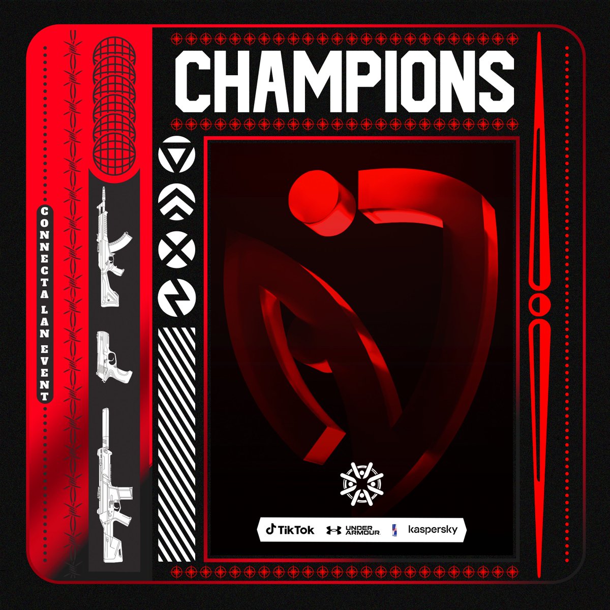 NasrEsports's tweet photo. CHAMPIONS OF CONNECTA THE ULTIMATE BATTLE 🥇

بعد اداء مثالي طوال البطولة، تمكن فريق فالورانت بالفوز  ب القب 🥇

#NASRisVictory #NASRValorant #VQConnecta https://t.co/V2XfpCh1ZO