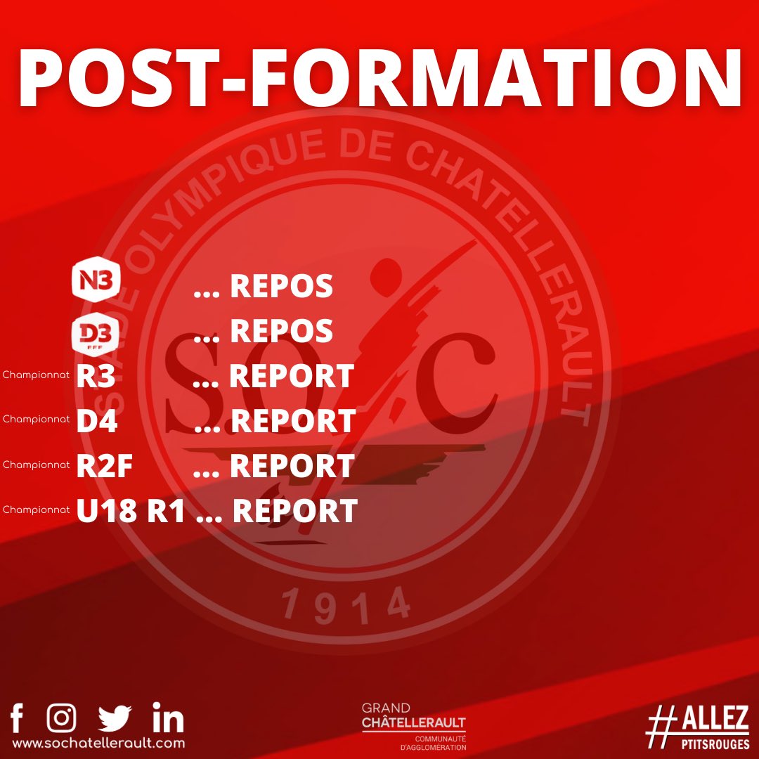 S.O. Châtellerault 🔴⚪ tweet media