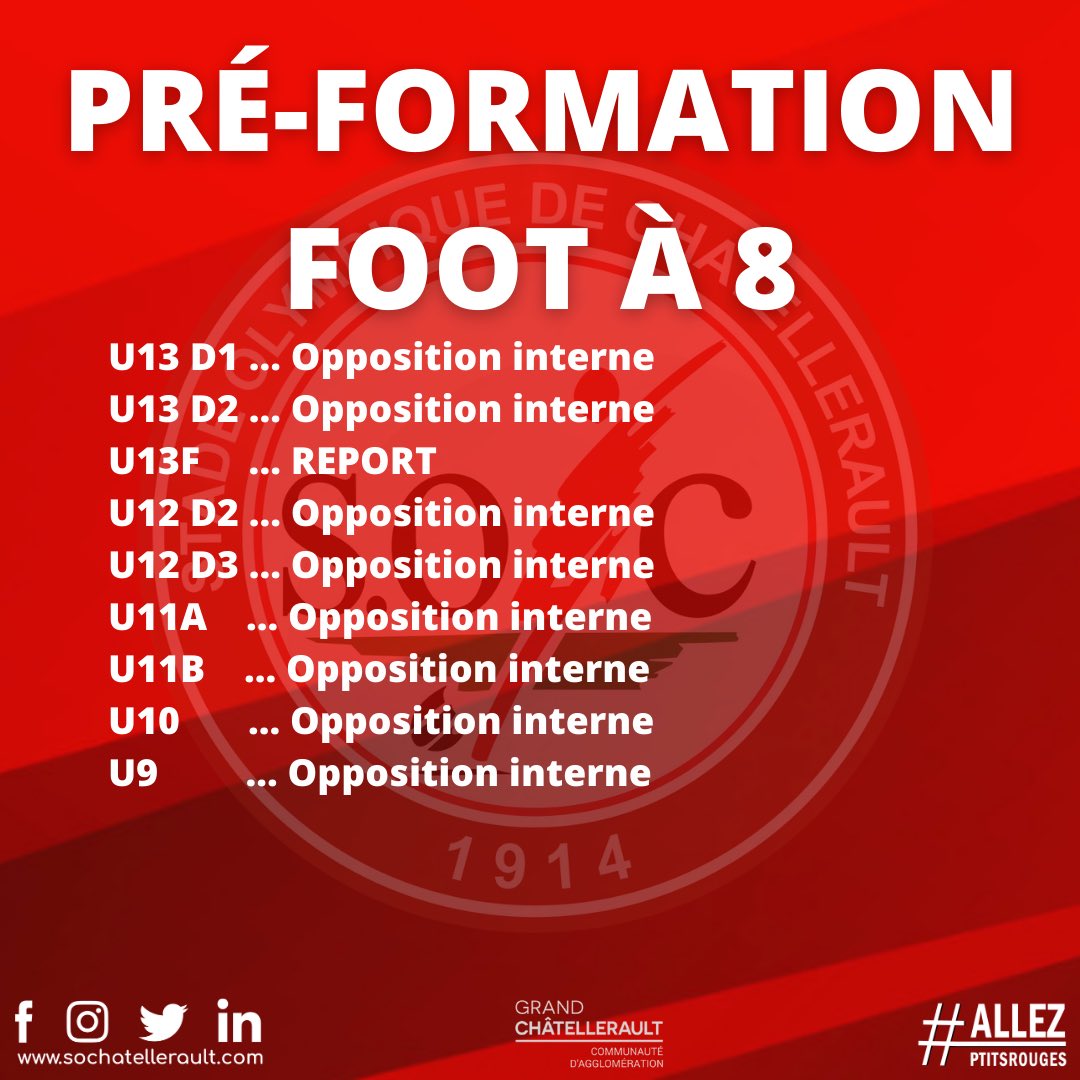 S.O. Châtellerault 🔴⚪ tweet media