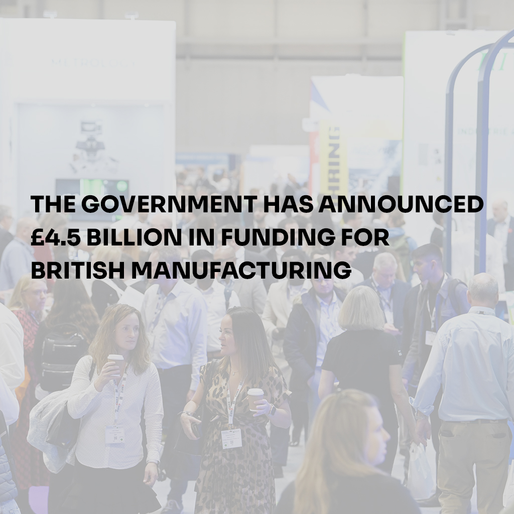 💡 During the last edition of Advanced Engineering UK, economic challenges were at the forefront. This funding provides a vital push for the industry, fostering long-term certainty and spurring innovation. 👉 bit.ly/46mSCUr #ukmfg #UKGrowth #AEUK24 #investement