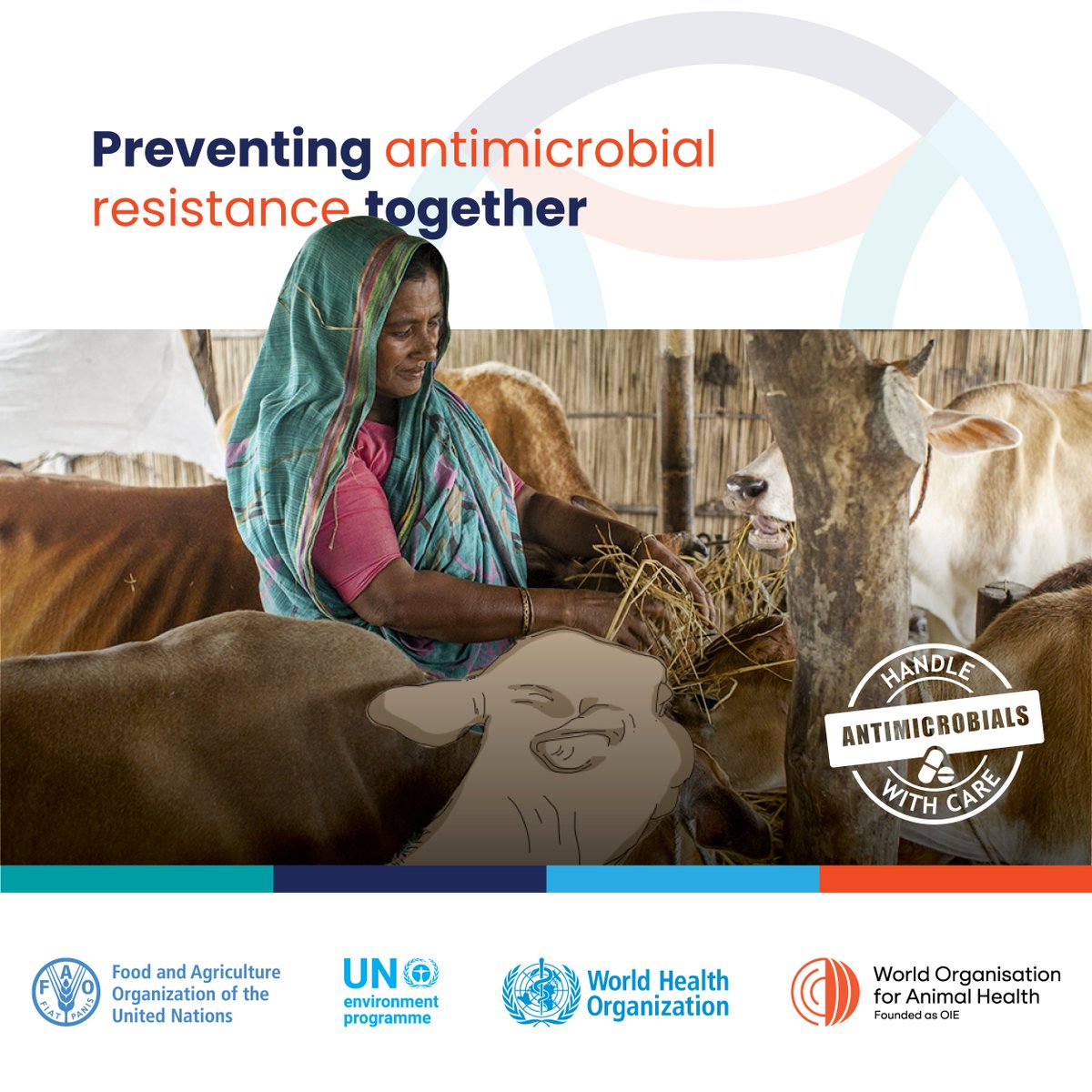 FAO Director-General QU Dongyu (@faodg) on Twitter photo The agrifood sector is severely affected by antimicrobial-resistant microorganisms, leading to economic losses, livestock production decline, poverty, hunger and malnutrition. This is why <a href="/FAO/">Food and Agriculture Organization</a> is fully committed to #OneHealth and to fighting #AntimicrobialResistance. #WAAW The agrifood sector is severely affected by antimicrobial-resistant microorganisms, leading to economic losses, livestock production decline, poverty, hunger and malnutrition. This is why <a href="/FAO/">Food and Agriculture Organization</a> is fully committed to #OneHealth and to fighting #AntimicrobialResistance. #WAAW
