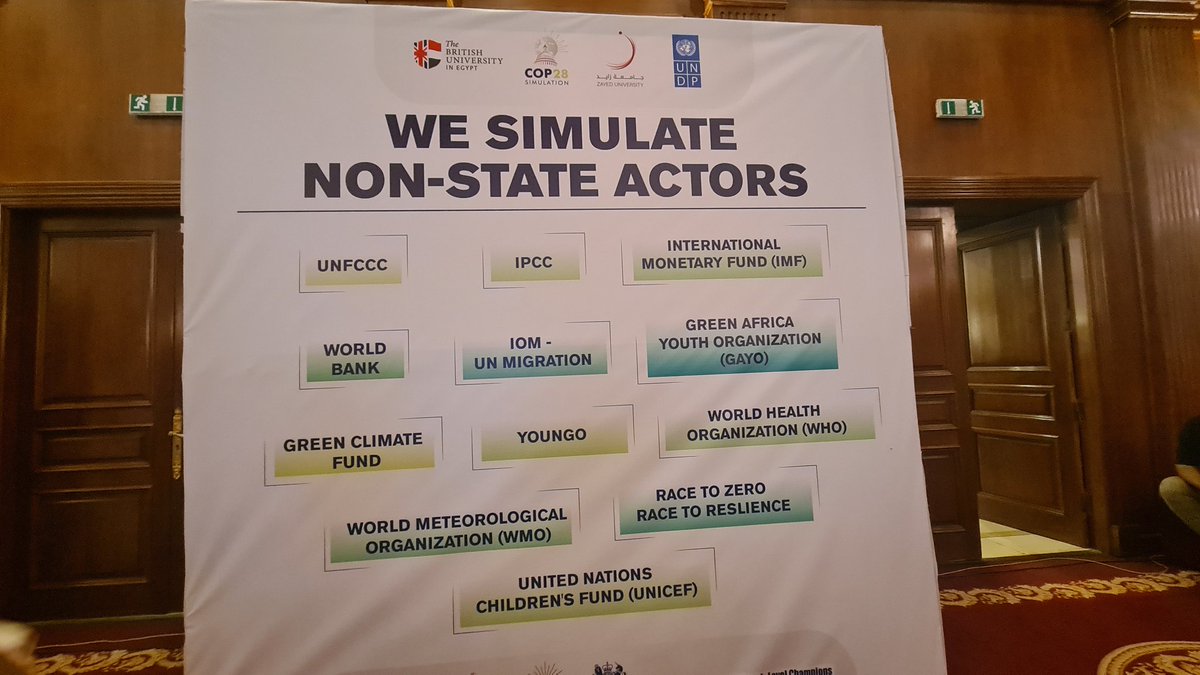 rachadsanoussi's tweet photo. I miss you all 😙
#COP28Simulation #TheBritishUniversityinEgypt #ZayedUniversity #UNDP #Sustainability #NegotiationSkills #GlobalClimatePolitics #YouthInAction #ImplementingChange #TogetherForOurPlanet https://t.co/kJogIymy9w