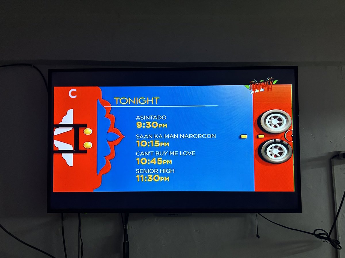 johnrolandp14's tweet photo. Wait.. so Delayed Telecast na pala ang Canโt Buy Me Love at Senior High sa Jeepney TV.. tinetest na kaya nila yung ganitong setup for A2Z pag may PBA? Parang feasible kasi kaya naman ng Batang Quiapo na sa TV5 lang pag Wednesday and Friday eh..
#CBMLPayback
#SHAbused https://t.co/ggpUPsWNo3