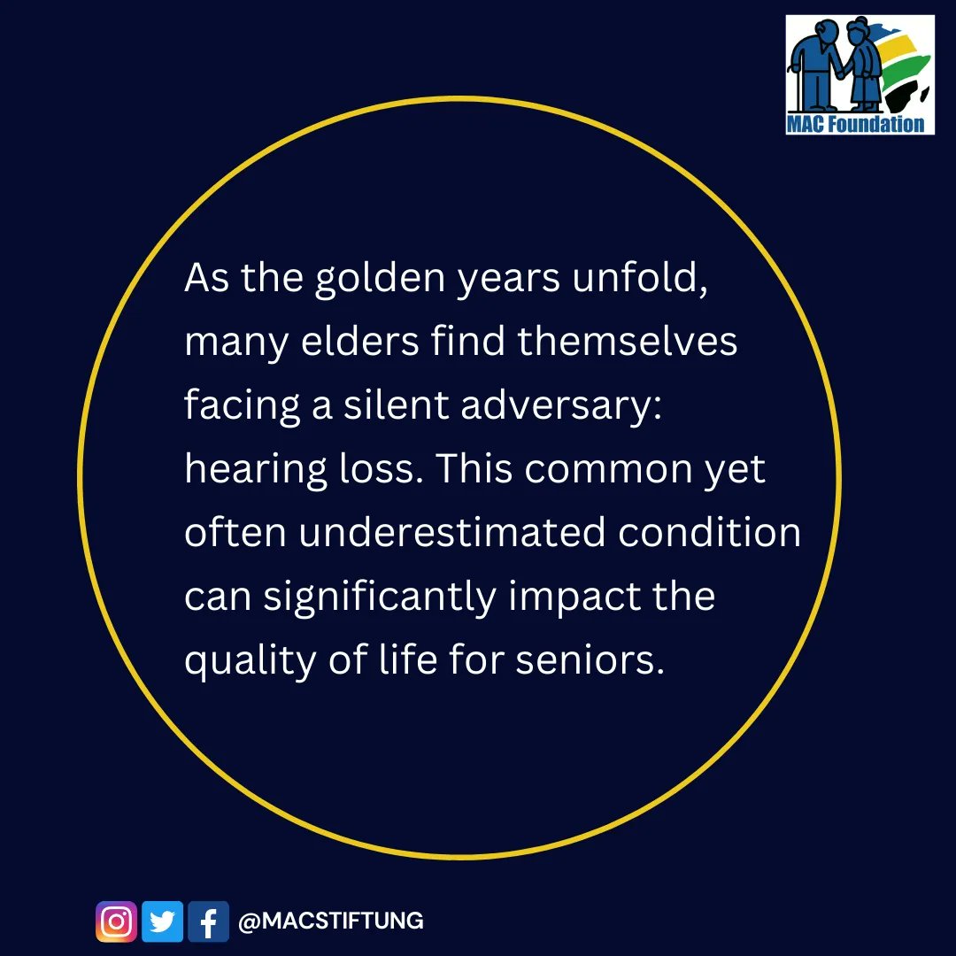 macstiftung's tweet photo. Turning up the volume on awareness, turning down the stigma. Let's address hearing loss in our elders with compassion and understanding. π€π΄π΅π§ββοΈ
#listencarefully
#macfoundation
#hearinglossawareness
#elderlyhearingloss
#seniorhealth
#listenup
#aginggracefully
#SoundOfCareme https://t.co/wG6jXjhguF