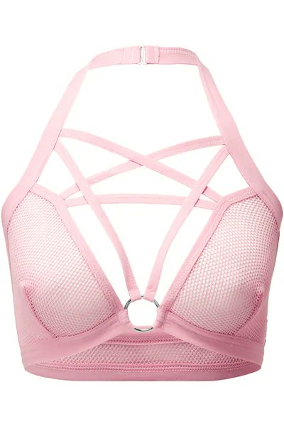 I just received Possess Me Fishnet Bralet [PASTEL PINK] | S / Pastel Pink / 95% Polyester 5% Elastane<a href="/tag/throne"class="tags"><span>#throne</span></a><a href="/tag/wishlist"class="tags"><span>#wishlist</span></a>