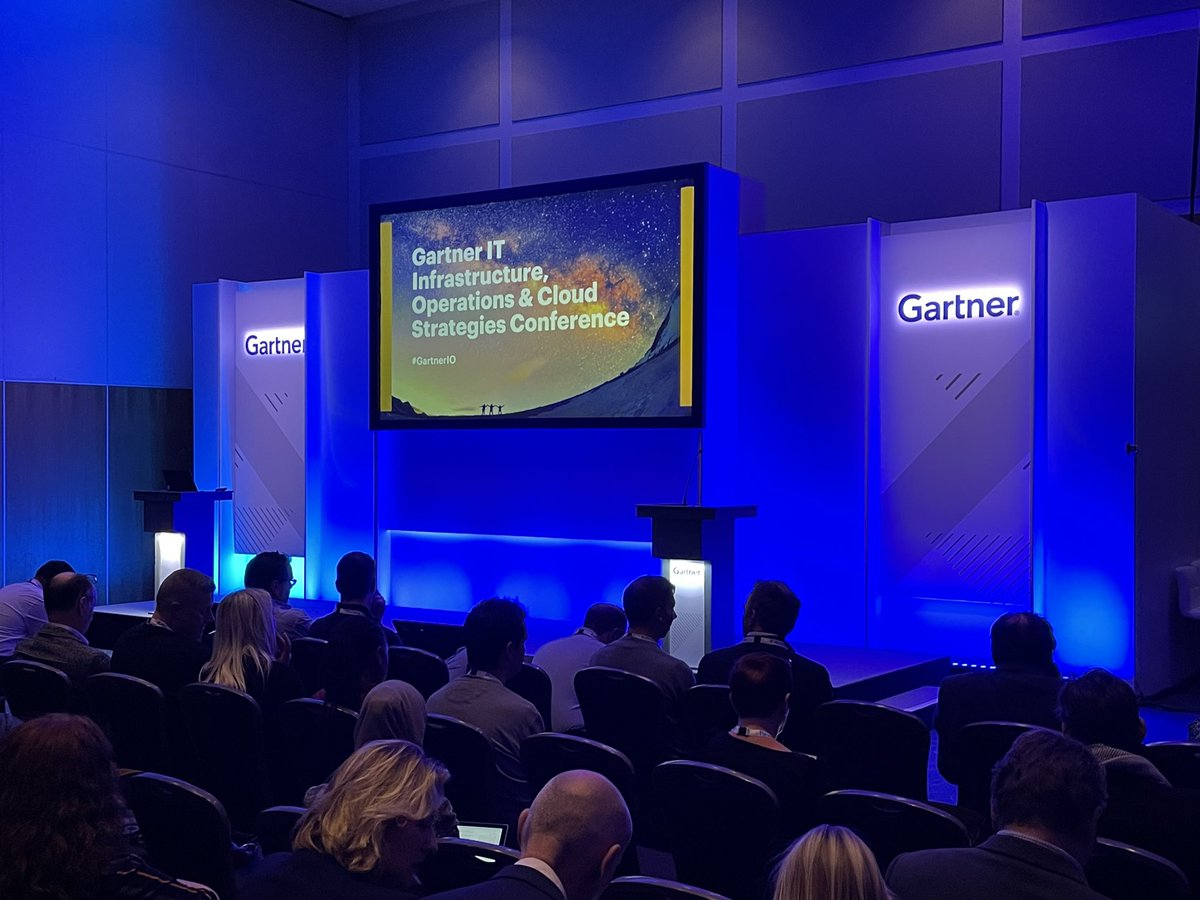 Alright folks! It’s show time in half an hour at the London Intercontinental O2 for #GartnerIO. I’ll be on stage presenting on Cloud Financial Management (aka #FinOps) in Arora 6. Looking forward to sharing best practices on this complex practice that’s more relevant than ever