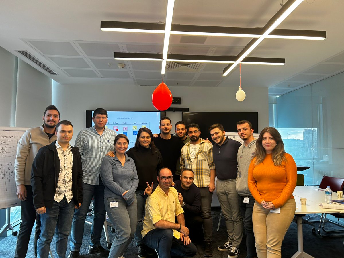 sysart_co's tweet photo. Successfully conducted a dynamic #Agile training led by our System Artist Ayşe Turunç, aligning #SAFe, #Scrum, and #Kanban. Thanks to our dedicated participants! SysArt prioritizes client needs for tailored solutions, #ClientFocus #CustomizedApproach #ContinuousImprovement https://t.co/D3casenKbn