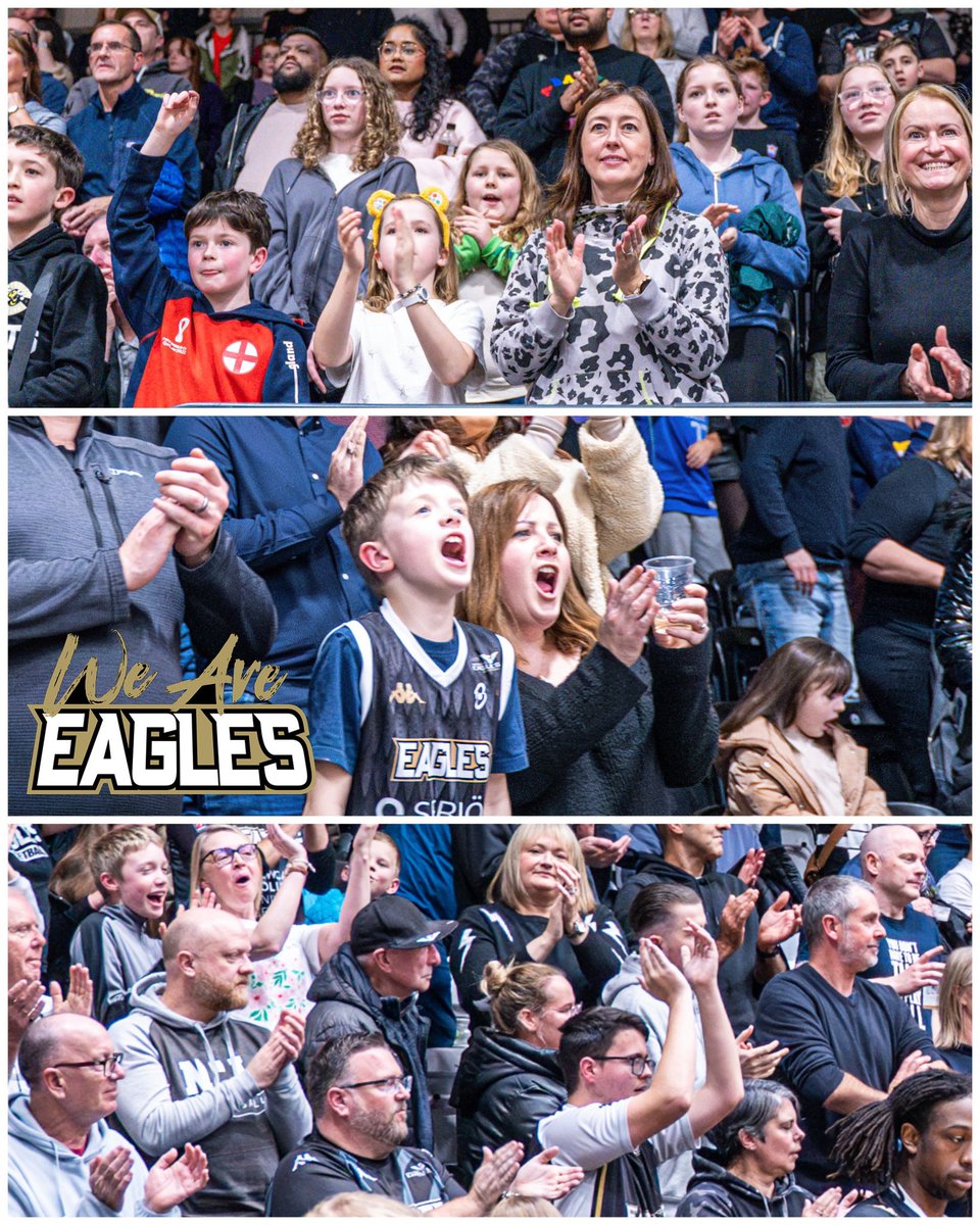NewcastleEagle's tweet photo. 🖤🤍 Thank you for your amazing support last weekend, both home and away. Together, #WeAreEagles

🏀 Join us for our next men’s home game on Fri, 1st Dec and our next women’s home game on Sat, 2nd Dec.

🎟️ Tickets available at https://t.co/uBVeko6UED

#BritishBasketballLeague https://t.co/OlVm3f398o