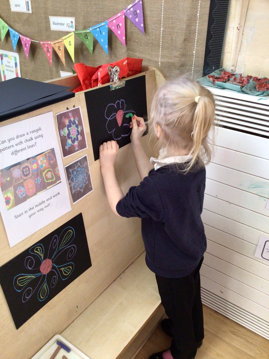 YRPinkClass's tweet image. What a fun week of Diwali celebrations we had. We created rangoli patterns, sculpted diya lamps as well as creating our own repeating patterns in Maths.