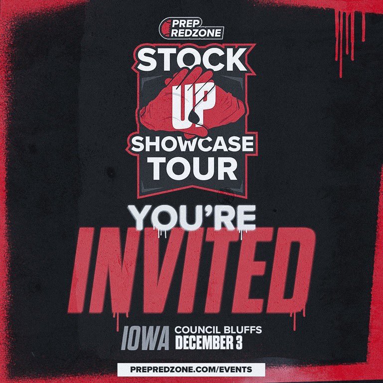 Thanks for the invite <a href="/PRZ_OscarG/">Oscar Galindo</a> <a href="/PrepRedzoneIA/">Prep Redzone Iowa</a>